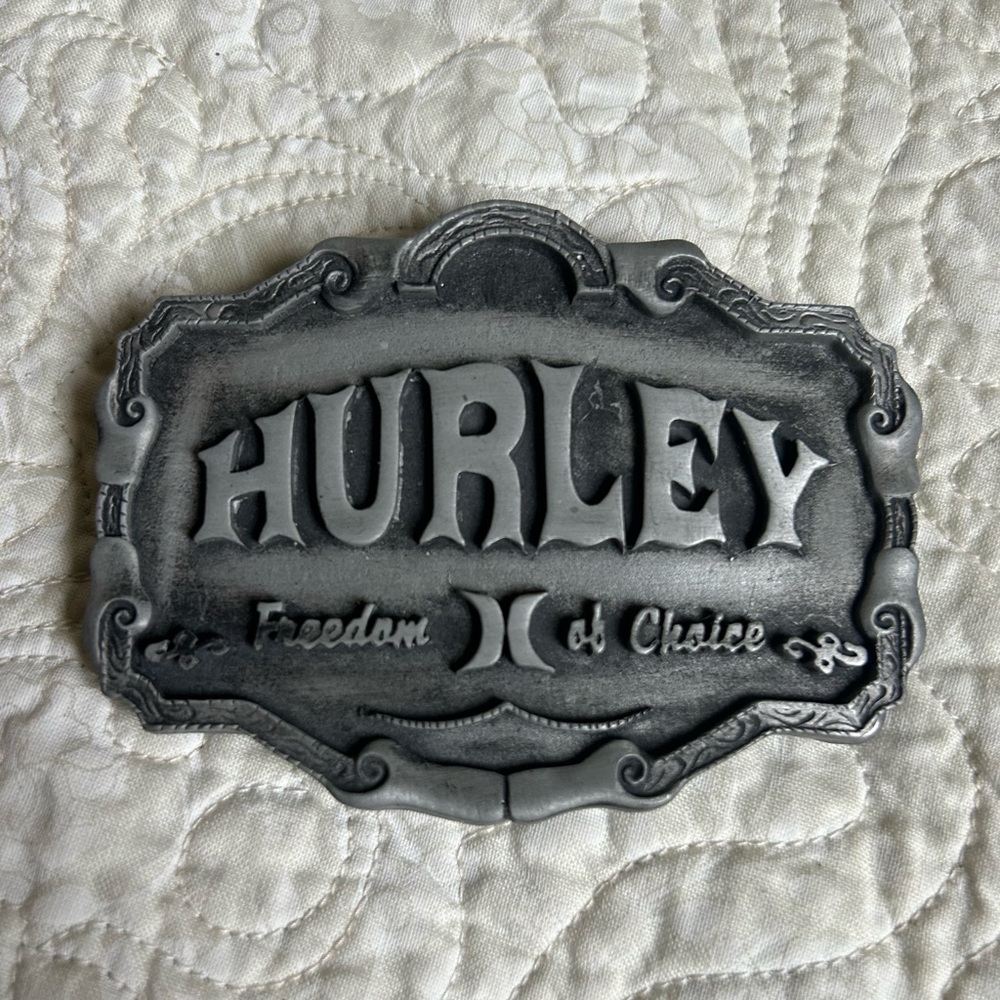 Hurley Belt buckle.